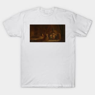 A Woodland Fete by Adolphe Monticelli T-Shirt